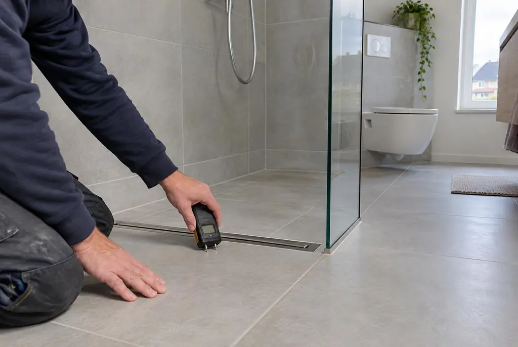Lekdetectie Dalfsen – badkamer in een nieuwbouwwoning
